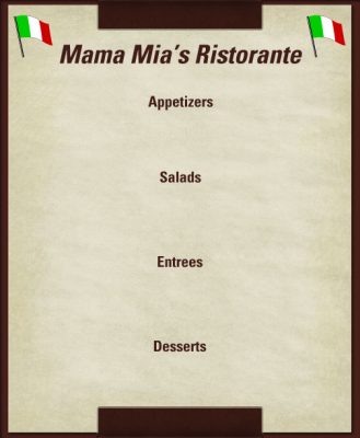 empty-menu